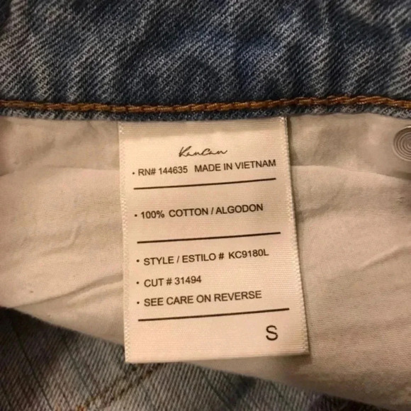 KanCan Ultra High Rise Denim Jean Cutoff Shorts NWT Women’s Size Small S - Picture 7 of 9